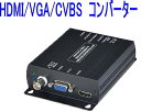 【SA-51607】AHD,TVI,CVI,コンポジット映像信号　→HDMI・VGA・CVBS選択　変換器