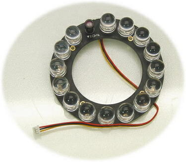 乐天商城 - 【SA-49252】 屋外用防犯カメラSA-49216用 赤外線LEDユニット