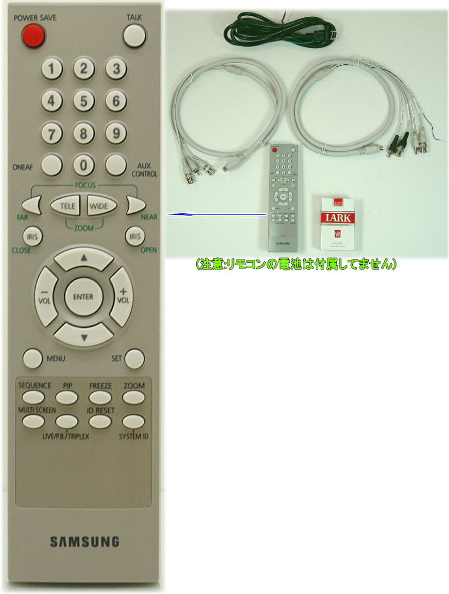 SA-49237 8CH映像入力、カラー21インチCRTモニター　監視カメラ用（日本語メニュータイプ）