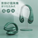首掛け扇風機 羽なし ネッククーラー 冷却プレート 折りたたみ式 首掛けファン 軽量 USB充電 3000/5000mAh 最大18時間動作 3段階風量 瞬時冷...