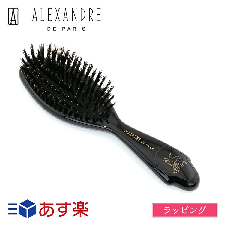 アレクサンドルドゥパリ ヘアブラシ 【保存袋付き】アレクサンドル ドゥ パリ ブラシ タッチアップ 静電気防止 天然ゴム ラテックス 猪毛 日常使い ALEXANDRE DE PARIS メンズ レディース ブランド かわいい 正規品 新品 ギフト プレゼント NBRS-50026