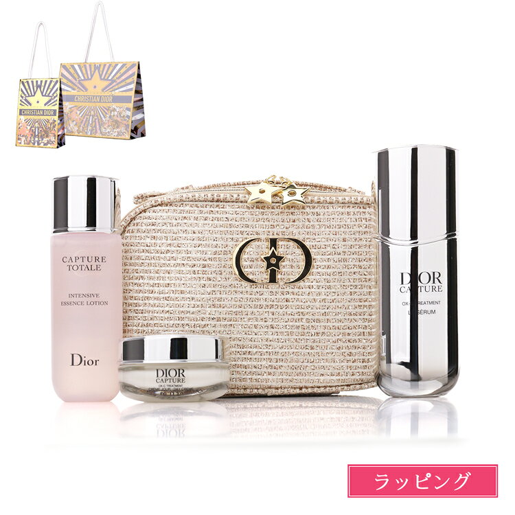関連ワード ディオール カプチュール ホリデー クリスマスコフレ 2025 Dior スキンケア 化粧水 クリーム 美容液 ポーチ ブランド 正規品 新品 ギフト プレゼント 女性 誕生日 デパコス クリスマスプレゼント 彼氏 彼女 嫁 妻女友達 男友達 友だち 友達 クリスマス プレゼント クリスマスギフト クリスマス ギフト 成人祝い 成人式 祝い 成人 祝い 逆バレンタイン チョコ以外 食べ物以外 お菓子以外 ホワイトデー お返し 粋なお返し おしゃれ 母の日 プレゼント 母の日ギフト センスのいいプレゼント 母の日プレゼント お母さん プレゼント 母親 プレゼント送別会 プレゼント 乾燥ケア 乾燥 保湿 色付きリップ 彼女 妻 嫁 女友達 男友達 彼氏 ギフトアイテム多数ご用意しております。 1月 お正月 お年賀 成人式 2月 バレンタイン 3月 ホワイトデー ひな祭り 卒業式 卒園式 4月 入学式 入園式 就職祝い お花見 5月 母の日 女性 6月 父の日 男性 梅雨 7月 お中元 8月 お盆 夏休み プール 9月 敬老の日 祖父 祖母 お彼岸 10月 ハロウィン 11月 いい夫婦の日 旦那 妻 七五三 12月 クリスマス その他 誕生日 内祝 内祝い お祝い返し ウェディングギフト ブライダルギフト 引き出物 引出物 結婚引き出物 結婚引出物 結婚内祝い 出産内祝い 命名内祝い 入園内祝い 入学内祝い 卒園内祝い 卒業内祝い 就職内祝い 新築内祝い 引越し内祝い 快気内祝い 開店内祝い 二次会 披露宴 お祝い 御祝 結婚式 結婚祝い 出産祝い 初節句 七五三 入園祝い 入学祝い 卒園祝い 卒業祝い 成人式 就職祝い 昇進祝い 新築祝い 上棟祝い 引っ越し祝い 引越し祝い 開店祝い 退職祝い 快気祝い 全快祝い 初老祝い 還暦祝い 古稀祝い 喜寿祝い 傘寿祝い 米寿祝い 卒寿祝い 白寿祝い 長寿祝い 金婚式 銀婚式 ダイヤモンド婚式 結婚記念日 父の日 男性ギフト お父さん 親父 父 父さん父の日 男性 プレゼント 母の日 女性ギフト 母の日 女性 プレゼント 実用的 母の日 女性ギフト 花以外 母の日 女性 花以外 敬老の日 祖父 祖母 記念品 クリスマスプレゼント 彼氏 彼女 嫁 妻女友達 男友達 友だち 友達 バレンタインギフト ホワイトデーギフト ギフト ギフトセット セット 詰め合わせ 贈答品 お返し お礼 御礼 ごあいさつ ご挨拶 御挨拶 プレゼント お見舞い お見舞御礼 お餞別 引越し 引越しご挨拶 記念日 卒業記念品 定年退職記念品 ゴルフコンペ コンペ景品 景品 賞品 粗品 お中元 御中元 お歳暮 御歳暮 お年賀 御年賀 残暑見舞い 年始挨拶 10代 20代 30代 40代 50代 60代 20歳 30歳 40歳 50歳 60歳 誕生日プレゼント 誕プレディオール カプチュール ホリデー ディオール カプチュールのリチュアルが煌めくポーチにセットされたホリデー コフレ。 肌の酸素運搬に着目し、独自の[OX-C トリートメント]を配合した美容液の現品50mLサイズと新クリーム、まるで美容液のようなローションの3つのステップで、存在感のあるハリへ。 ラッキースターが輝く、アクロバティックなサプライズに満ちたサーカスの世界を描いたボックスに収められて、ホリデーを祝福します。 【セット内容】 - ディオール カプチュール ル セラム 50mL (現品) 独自の[OX-C トリートメント〕、リリー抽出成分、そしてジペプチドを配合した美容液。みなぎるようなハリを与えます。 - カプチュール トータル インテンシブ エッセンス ローション 50mL ヒアルロン酸を配合した美容液ローション。うるおいで満たし、ふっくらとハリのある肌に導きます。 - ディオール カプチュール クレーム 15mL [OX-C トリートメント〕に、ヒアルロン酸デュオを融合した新クリーム。うるおいに満ちたハリをもたらします。 - オリジナル ポーチ(サイズ：17.2 x 6.6 x12cm) ※ポーチに使用しているラメ素材は、摩擦や接触により剥がれ落ちたり、バッグや衣類などに付着する可能性がありますのでご注意ください。 ブランド名 Dior（ディオール） 成分 画像参照 セット内容 カプチュール ル セラム 50mL x 1 カプチュール トータル インテンシブ エッセンス ローション 50mL x 1 カプチュール クレーム 15mL x 1 オリジナル ポーチ x 1 付属品 オリジナル ポーチ ショップバッグ 品番 ディオール カプチュール ホリデー 原産国 フランス 商品区分 化粧品 広告文責 株式会社TU　RETAIL 06-4400-0249 注意 カラーの見え方につきましては、お客様のモニターなどの設定により、違って見える場合もございます。 入荷時期により、商品・ラッピングの仕様が変更になる場合があります。 あわせまして予めご了承くださいませ。