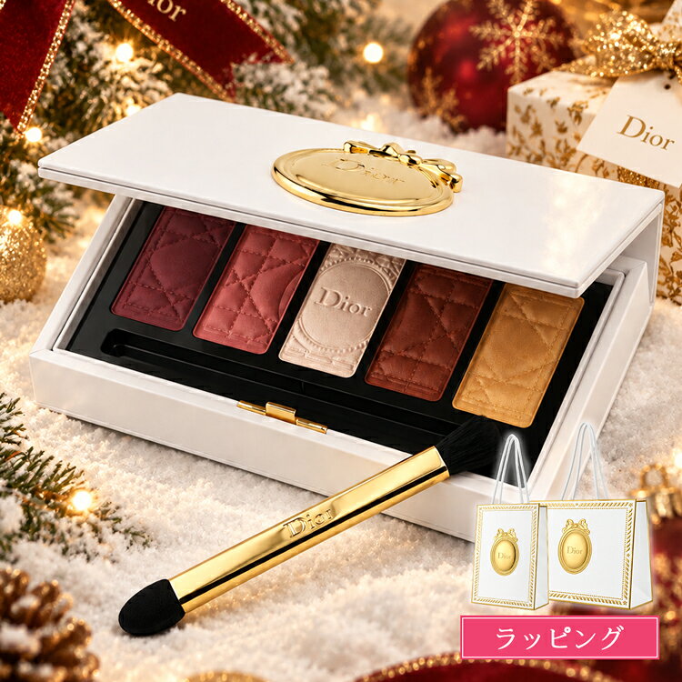 関連ワード ディオール クチュール アイ パレット 限定品 アイシャドウ Dior レディース ブランド 正規品 新品 ギフト プレゼント 女性 誕生日 記念日 デパコス クリスマスコフレ ホリデー クリスマス 2026 クリスマスプレゼント クリスマス プレゼント クリスマスギフト クリスマス ギフト 成人式 プレゼント 女性 成人祝い 成人式 お祝い 成人祝い プレゼント 女性がもらったら嬉しいバレンタイン 甘い物 苦手 バレンタインギフト バレンタインプレゼント ホワイトデー お返し 高級 ホワイトデー ギフト お返し 粋なお返し 食べ物以外 お菓子以外 おしゃれ 記念日 誕生日プレゼント 成人祝い こんな方におすすめ ・美容好きの方へ、憧れのデパコスやビューティーギフトを贈りたい方におすすめ。 ・スキンケア、メイクアップ、フレグランスなど、好みに合わせたコスメ選びを楽しみたい方に。 ・コスメ好きの彼女や奥様、ご友人へのプレゼントや、自分へのご褒美に。 ・誕生日や母の日、クリスマス、ホワイトデーのお返しにもおすすめです。 その他 ギフト プレゼント 贈り物 贈答品 美容 コスメ 化粧品 ビューティー デパコス 美容好き コスメ好き 自分磨き セルフケア 美容習慣 ご褒美 自分へのご褒美 ご褒美ギフト 気分転換 リフレッシュ リラックスタイム おうち時間 自分時間 私へのご褒美 美意識 美容ギフト コスメギフト ビューティーギフト 誕生日 誕プレ バースデー 誕生日ギフト 誕生日プレゼント バレンタインコスメ クリスマス クリスマスギフト クリスマスプレゼント クリスマスコスメ 記念日 記念日ギフト アニバーサリー 結婚記念日 交際記念日 母の日 母の日ギフト 母の日プレゼント ホワイトデー ホワイトデーギフト ホワイトデーお返し ホワイトデーコスメ お祝い お礼 お返し お礼ギフト お返しギフト 感謝 大切な人 お祝いギフト 入学祝い 進学祝い 合格祝い 卒業祝い 成人祝い 就職祝い 入社祝い 内定祝い 昇進祝い 転職祝い 退職祝い 送別ギフト 歓迎ギフト 新生活 新生活祝い 新社会人 社会人 大学生 若者 10代 20代 30代 40代 50代 60代 女性 男性 レディース メンズ 大人 ジェンダーレス 男女兼用 彼女 彼氏 妻 夫 恋人 パートナー 母親 お母さん 女友達 男友達 友人 親友 同僚 先輩 後輩 上司 女性ギフト 男性ギフト 女友達ギフト 男友達ギフト ジェンダーフリー オールジェンダー ユニセックス ジェンダーレスコスメ ユニセックスコスメ ちょっとした贈り物 ちょっとしたお礼 気軽なプレゼント 美容好き コスメ好き プレゼント交換 プチギフト プチご褒美 ご褒美ギフト 自分への贈り物 大人の美容 美容デビュー コスメデビュー センスのいい 気の利いた もらって嬉しい 自分では買わないクチュール アイ パレット ホリデーシーズンを祝福して、ディオールが贈る限定アイ パレット。シュガーパウダーが舞い、ジンジャーブレッドにときめく「ディオール スウィート アトリエ オブ ドリームズメゾン」の世界観のケース。メゾンを象徴するディオール メダリオンが輝く、心ときめくこの季節だけの特別なデザインです。 ディオールの夢のアトリエが広がる、魔法のような世界からインスピレーションを得た美しいカラーの組み合わせ。カナージュ モチーフと中央に刻印されたディオール メダリオンのデザインが、クチュールらしい洗練された存在感を放ちます。 プラム、ローズウッド、ロージー ホワイト、ブラウン、ゴールドが美しく調和するサテンフィニッシュのアイシャドウ。クリーミーで心地よいテクスチャーでなめらかに密着し、また付属のダブル アプリケーターで正確かつ簡単にまぶたを美しく仕上げることができます。 シェード：885,815,902,681,522 ゴールドに輝くダブルエンドのブラシ アプリケーター 1本付。 ブランド名 Dior（ディオール） 成分 画像参照 内容量 - 付属品 ショップバッグ 品番 クチュール アイ パレット 原産国 フランス 商品区分 化粧品 広告文責 株式会社TU　RETAIL 06-4400-0249 注意 カラーの見え方につきましては、お客様のモニターなどの設定により、違って見える場合もございます。 入荷時期により、商品・ラッピングの仕様が変更になる場合があります。 あわせまして予めご了承くださいませ。