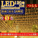 つららイルミネーション 120球 5m 全5色 コンセント式 防水 おしゃれ クリスマスライト ツリー 飾り led電飾 ツリーライト tree ホテル ベラン...