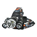懐中電灯 LEDヘッドライト 3モード ズーム調整可能 1800LM CREE XML T6 ヘッドランプ 防災 調節可 高光量 軽量 停電 ヘルメット アウトドア 自転車 防災 防水 明るい 災害 対策 林業 農業 散歩 作業灯 軽量 夜間作業 作業用 キャンプ 登山 夜釣りにも使える【送料無料】