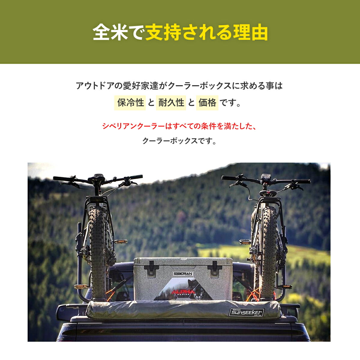 【プロハンターも愛用 保冷性が高いクーラー】シベリアンクーラーボックス SIBERIAN COOLERS 61.5L クーラーボックス 大型 クーラーボックス保冷力 おしゃれ サイズ アウトドア おすすめ キャンプ 災害用 防災用 保温通販格安セール情報 楽天 通販