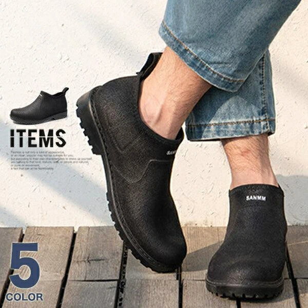 レインシューズ メンズ 長靴 レインブーツ 長くつ 防水シューズ おしゃれ 釣り 雨靴 雨用 ショート ス..