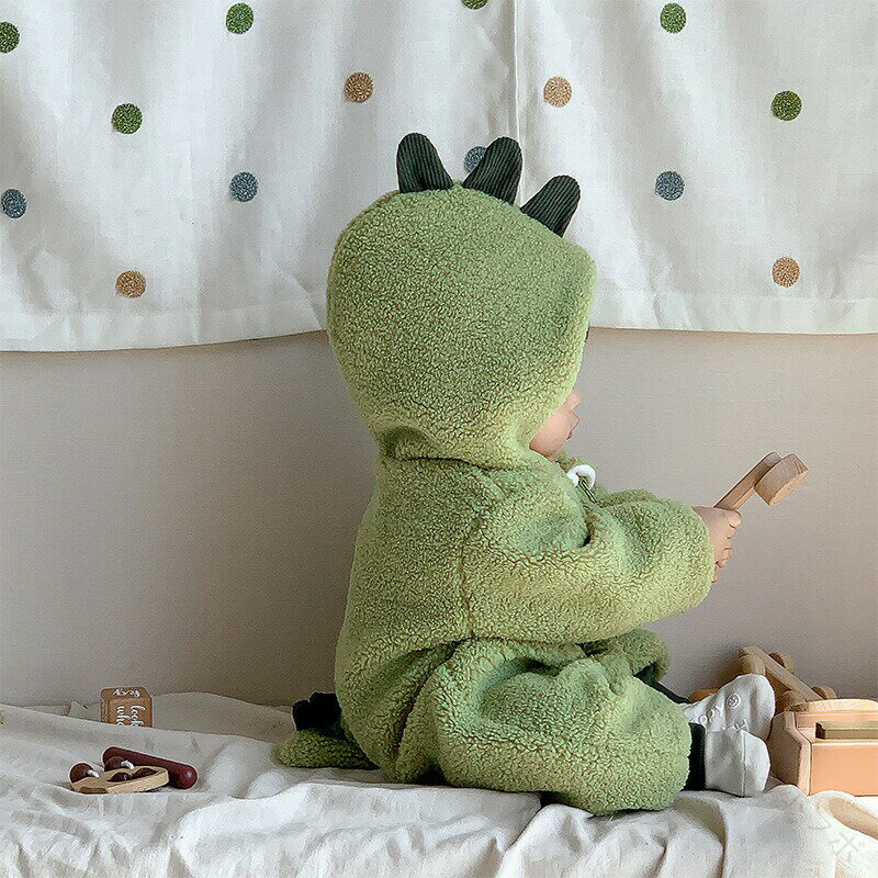 恐竜服 赤ちゃん服 ルームウエア パジャマ 男の子 子ども 冬 用 可愛い おしゃれ 新生児 ベビー キッズ..