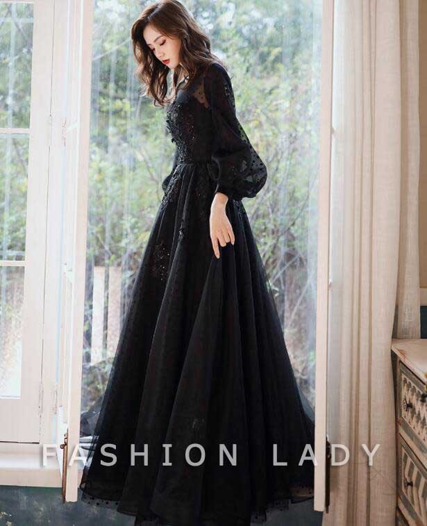 オシャレ レディースパーティードレス カラードレス レディースワンピース 花嫁用ウエディングドレス フォーマル 成人式 結婚式 二次会 コンサート用マキシ丈ドレス きれいめ7色 ファスナー付き 長袖 マーメイドライン S M L XL 2XL 3XL 20代30代40代向け