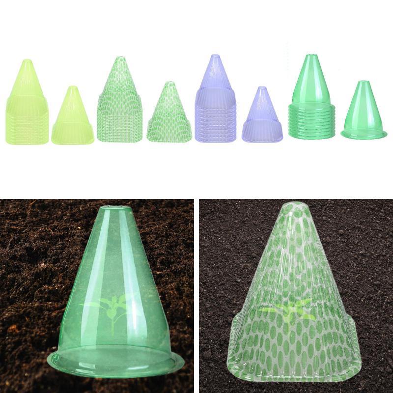 植物のための10倍強力庭の植物保護者再利用可能屋外ガーデニングツール雪霜対策ベル型植物カバー保護用..