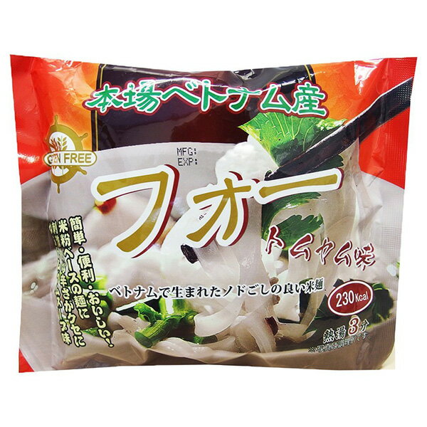 インターフレッシュ ベトナム産 フォー トムヤム味 袋麺 60g インスタント