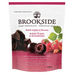 ブルックサイドダークチョコレート ゴジ＆ラズベリー 235g BROOKSIDE CHOCOLATE 常温便