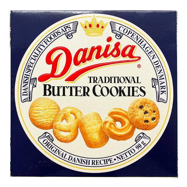 【12個セット】やおきん ダニサ バタークッキー 90g×12個　Danisa TRADITIONAL BUTTER COOKIES