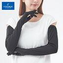 グンゼ クールマジック ロング丈 手袋型 アームカバー レディース 遮熱 UVカット 冷感 吸水速乾 スマホ対応 無地 ドライブ 自転車 夏用 紫外線対策 COOLMAGIC GUNZE フリー CGX763