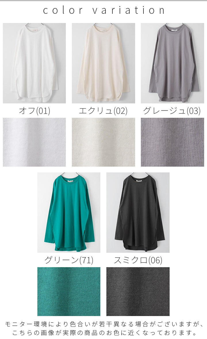 Tシャツ 長袖 ロンT ロンティー USAコットン レディース カットソー プルオーバー ...