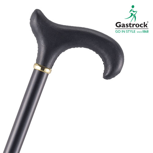 杖 ステッキ 木製 ストレート 一本杖 ドイツ製ガストロック モダン ステッキ NO.33 【素材: グリップ 皮巻き【つえ 木製 木製杖 ウッドステッキ おし...