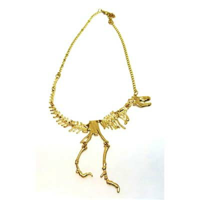 恐竜　ペンダント　ネックレス　化石　骨　骸骨　スカル　髑髏　ドクロ　グッズ　パンク　PUNK　ダイナ..