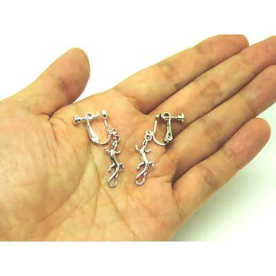 蜥蜴　イヤリング　爬虫類　ペット　パンク　punk　グッズ　アクセサリー　トカゲの商品画像 2