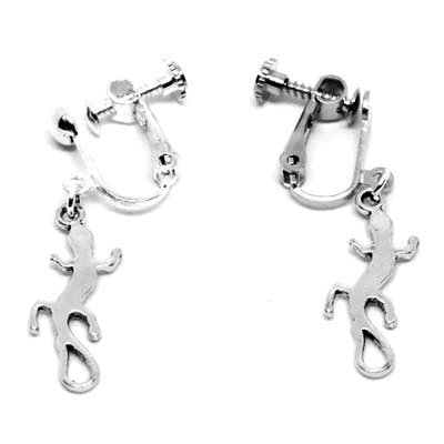 蜥蜴　イヤリング　爬虫類　ペット　パンク　punk　グッズ　アクセサリー　トカゲの商品画像 3