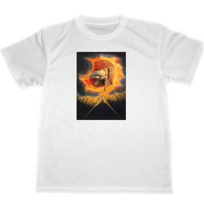 ウィリアム・ブレイク　ドライ　Tシャツ　名画　絵画　アート　グッズ　William Blake 日の老いたる者