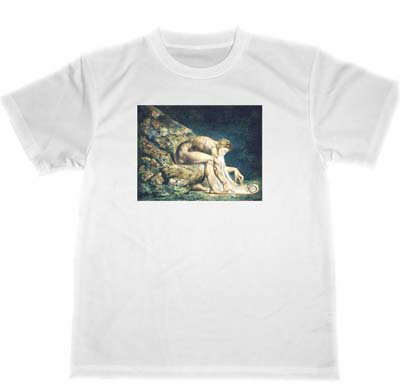 ウィリアム・ブレイク　ドライ　Tシャツ　名画　絵画　アート　グッズ　William Blake ニュートン　Newton