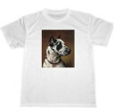 カール・ライヒュルト　ドライ　Tシャツ　名画　絵画　アニマル　アート　動物　グッズ　犬　ポインター