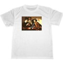 カラヴァッジオ　ドライ　Tシャツ　名画　絵画　アート　カラヴァッジョ　Caravaggio　トランプ詐欺師