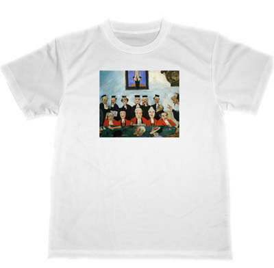 ジェームズ・アンソール ドライ Tシャツ 名画 絵画 アート グッズ 3