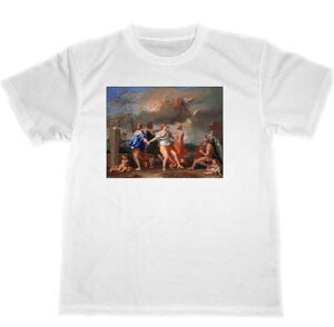 ニコラ・プッサン　ドライ　Tシャツ　名画　絵画　アート　グッズ　人生の踊り