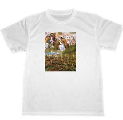 パオロ・ヴェロネーゼ ドライ Tシャツ 名画 絵画 アート グッズ レパントの海戦