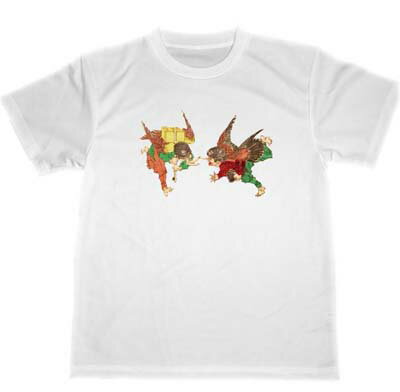 月岡芳年　烏天狗　ドライ　Tシャツ　天狗　グッズ　浮世絵　妖怪