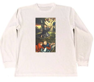 ルーカス・クラナッハ ドライ Tシャツ 名画 絵画 アート グッズ クラナハ ゲツセマネの祈り クラーナハ ロング ロンT 長袖