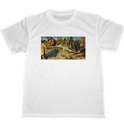 ヘラルト・ダヴィト　ドライ　Tシャツ　キリストの磔刑　名画　アート　絵画 Gerard David キリスト教　マリア
