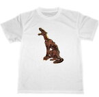 オオカミ　ドライ　Tシャツ　歌川芳虎　狼　グッズ　アニマル　浮世絵　動物　WOLF　ニホンオオカミ