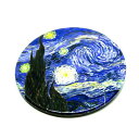 ゴッホ 星月夜 特大 缶バッジ フィンセント・ファン・ゴッホ グッズ Vincent Willem van Gogh