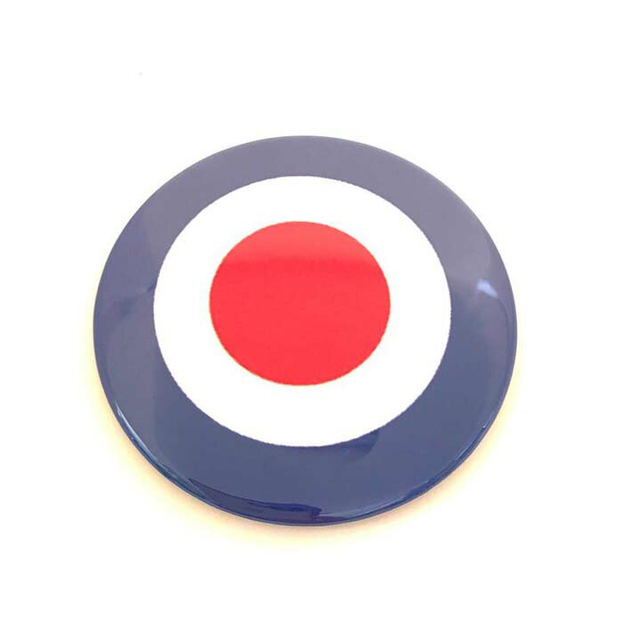 MODS　ミラー　鏡　モッズ　グッズ　ターゲット　マーク　PUNK　ロック　パンク　缶ミラー