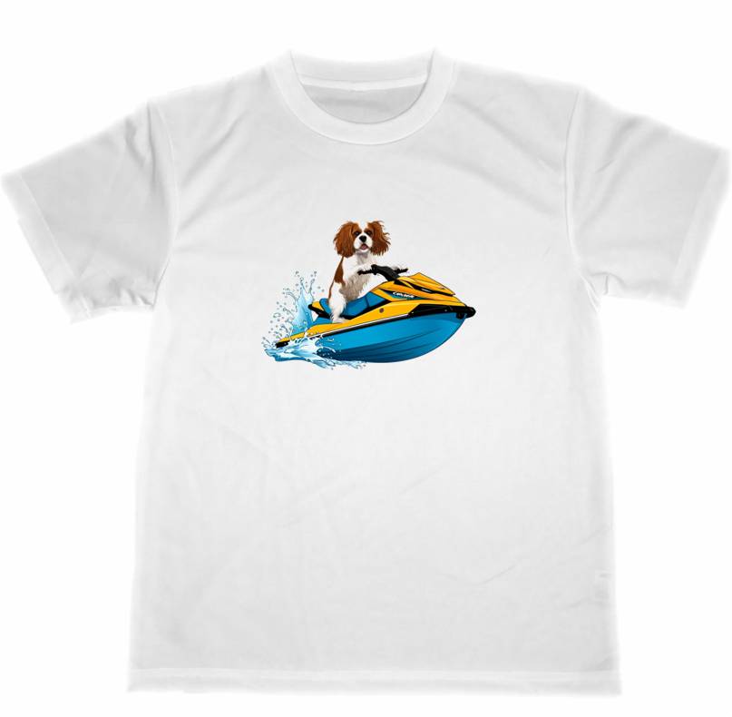 ドライ　Tシャツ　キャバリア　犬�