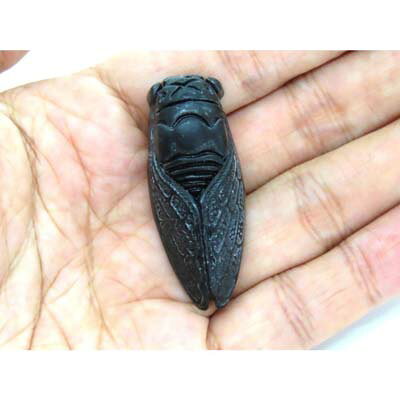 蝉　フィギュア　石　ペンダント　ヘッド　トップ　昆虫　グッズ　リアル　置物　開運グッズ　風水 tuge9999-10001128 TUGE9999 楽天市場店 サンプル画像2