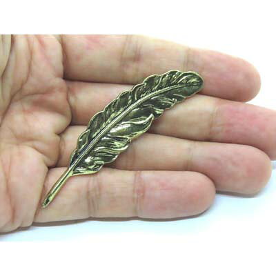 羽　ブローチ　フェザー　天使の羽　鳥の羽　鳥　野鳥　グッズ　入学式　卒業式　結婚式の商品画像 2
