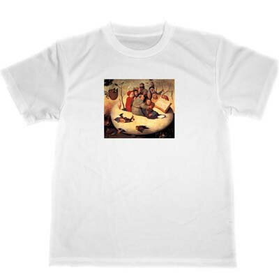 ヒエロニムスボス　ドライTシャツ　卵でのコンサート　名画　グッズ