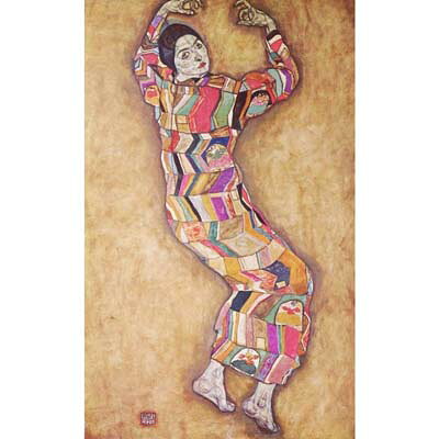 エゴン・シーレ　ドライ　Tシャツ　名画　絵画　グッズ　エゴンシーレ