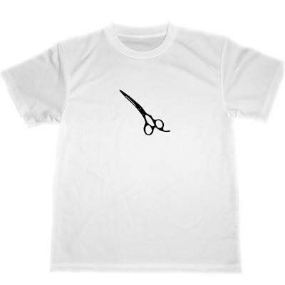 ハサミ　切り絵　ドライ　Tシャツ　美容師　理容師　グッズ　シザー