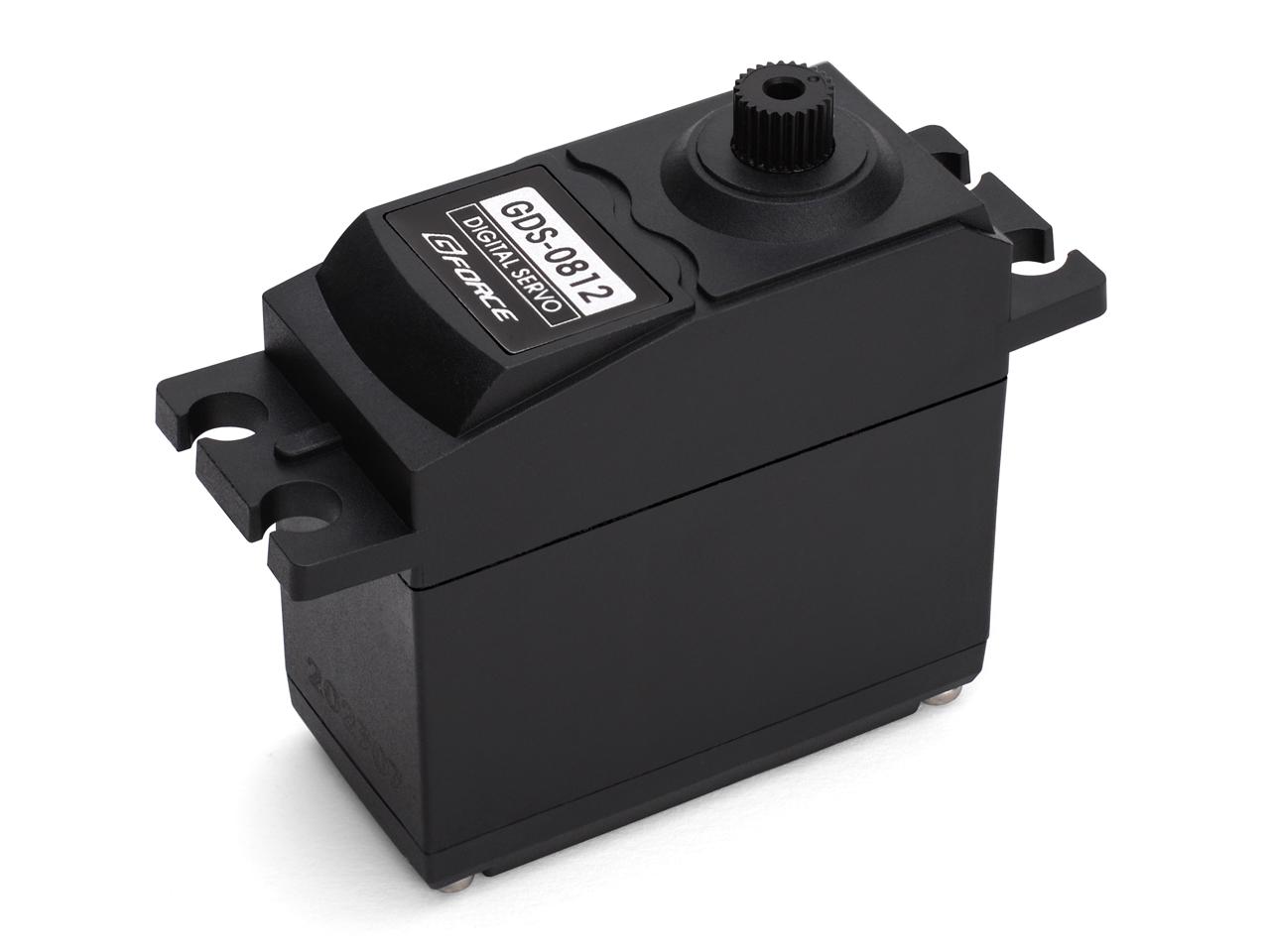 【送料無料】G-FORCE DS-0812 Digital Servo (8.0kg/0.12sec) サーボ デジタル ハイスペック ラジコン 部品 用品 グッズ 十字ホーン付き ハイトルク ハイスピード ビッグタイヤ ツーリングカー 高い 操作性 ステップアップ 応答性 G0990 台湾製