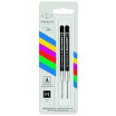 【送料無料】 パーカー ジェルペン替芯 エコノミー ブラックM(0.7mm) 2本入 2136231
