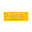 【送料無料】テンプレート 英字数字定規ボールペン用 No.3 1-843-1203