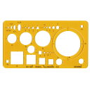 【送料無料】テンプレート No.140F 建築士・受験者用定規 012-0015