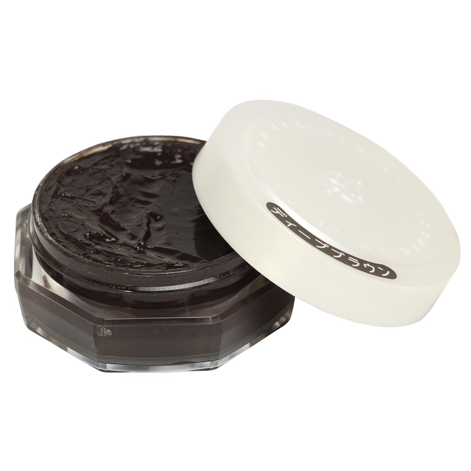 【送料無料】 コロンブス レザリアンゴールド 革靴用クリーム 25g ディープブラウン