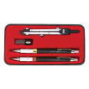 【送料無料】 KD型製図器 SE 5品組 鉛筆製図セット 010-0009