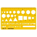【送料無料】 テンプレート NO75 カードサイズ 1-843-0075