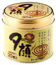 【送料無料】 夕顔天然蚊とり線香缶入 T-8505